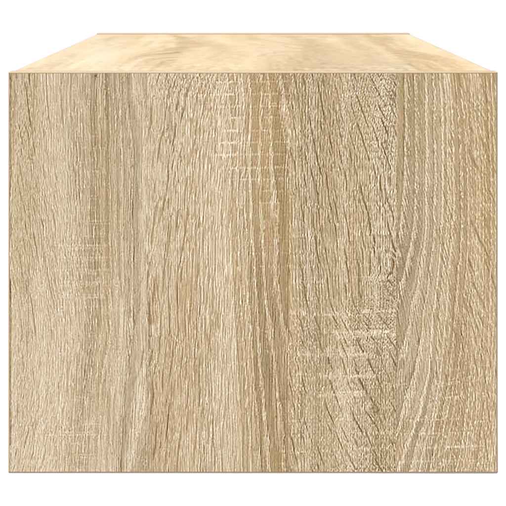 Meuble TV chêne sonoma 80x31x25,5 cm bois d'ingénierie - XIOS