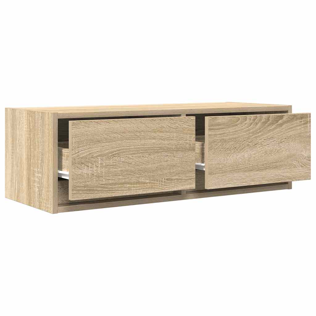 Meubles TV 2 pcs chêne sonoma 80x31x25,5 cm bois d'ingénierie - XIOS