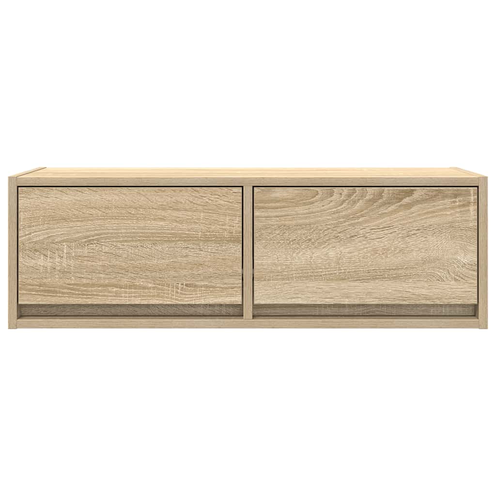 Meubles TV 2 pcs chêne sonoma 80x31x25,5 cm bois d'ingénierie - XIOS