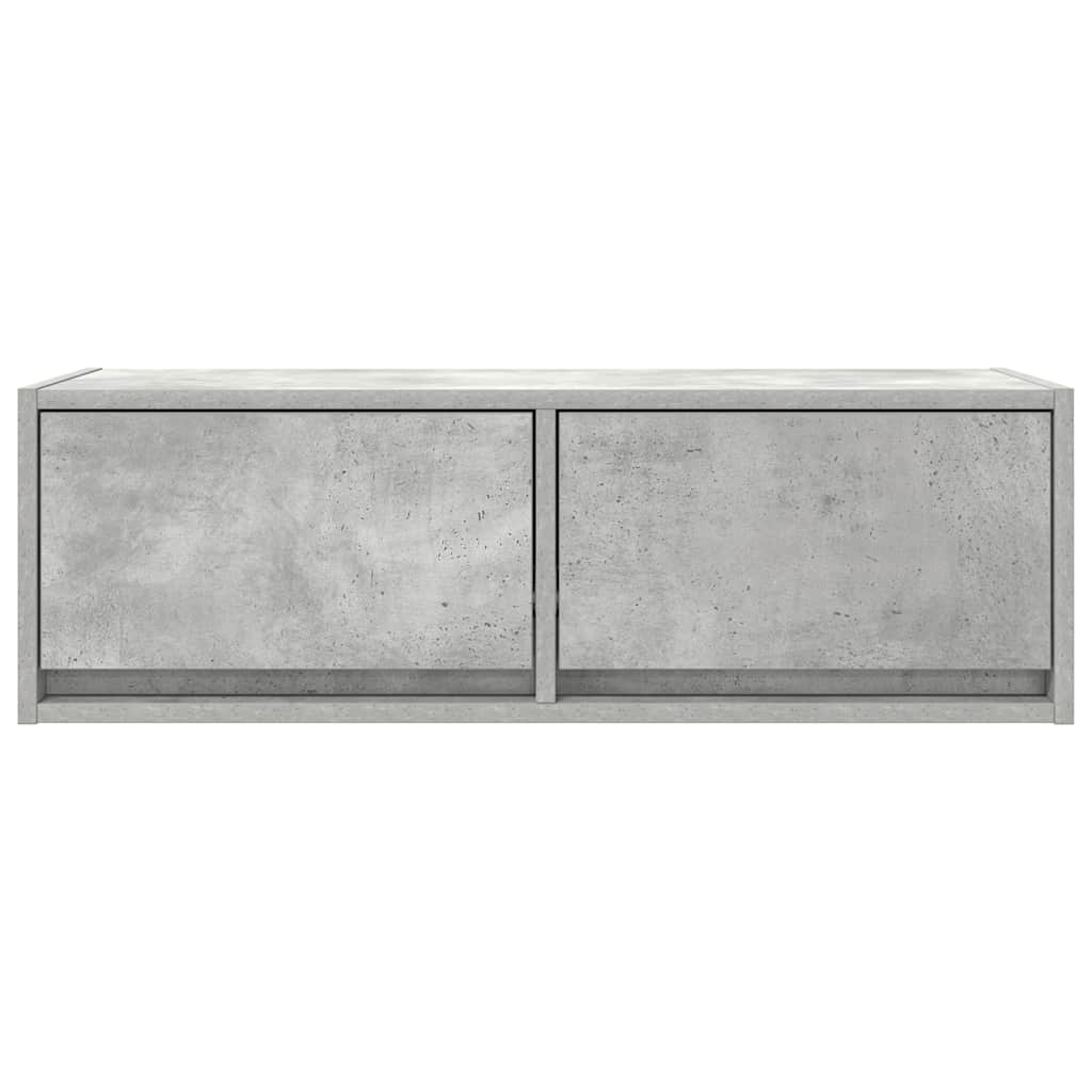 Meubles TV 2 pcs gris béton 80x31x25,5 cm bois d'ingénierie - XIOS