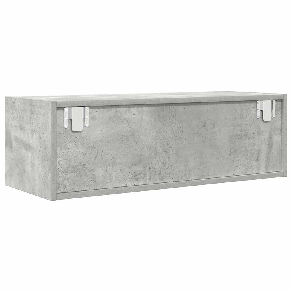 Meubles TV 2 pcs gris béton 80x31x25,5 cm bois d'ingénierie - XIOS