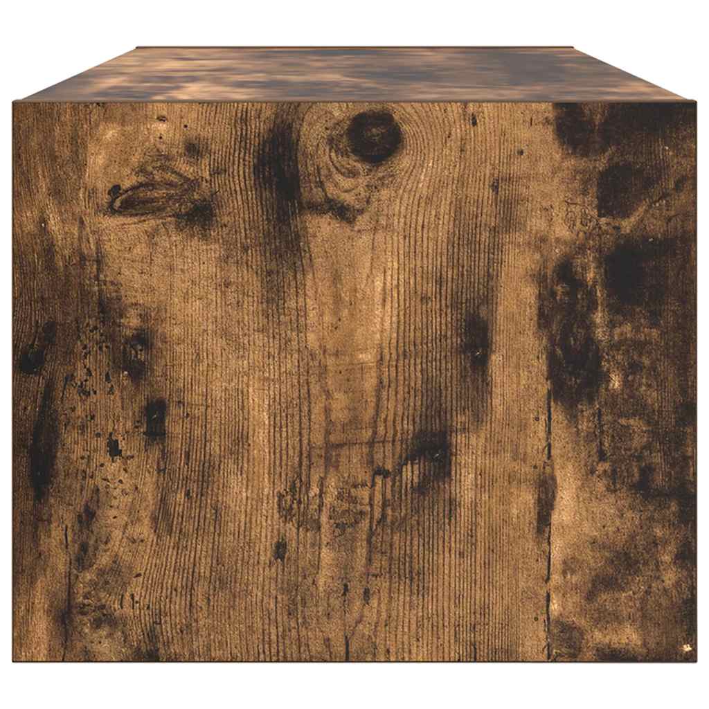 Meubles TV 2 pcs chêne fumé 80x31x25,5 cm bois d'ingénierie - XIOS