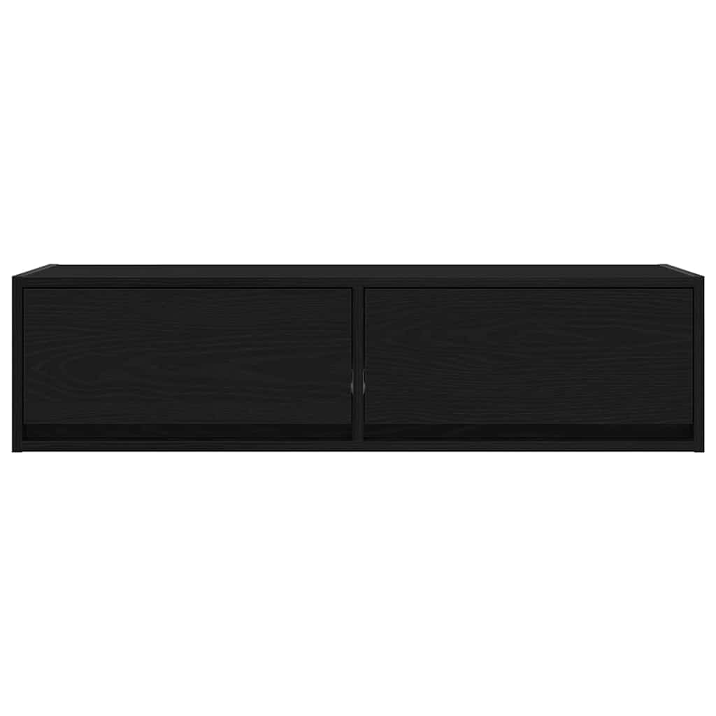 Meuble TV Chêne noir 100 x 31 x 25.5 cm Bois d'ingénierie - XIOS