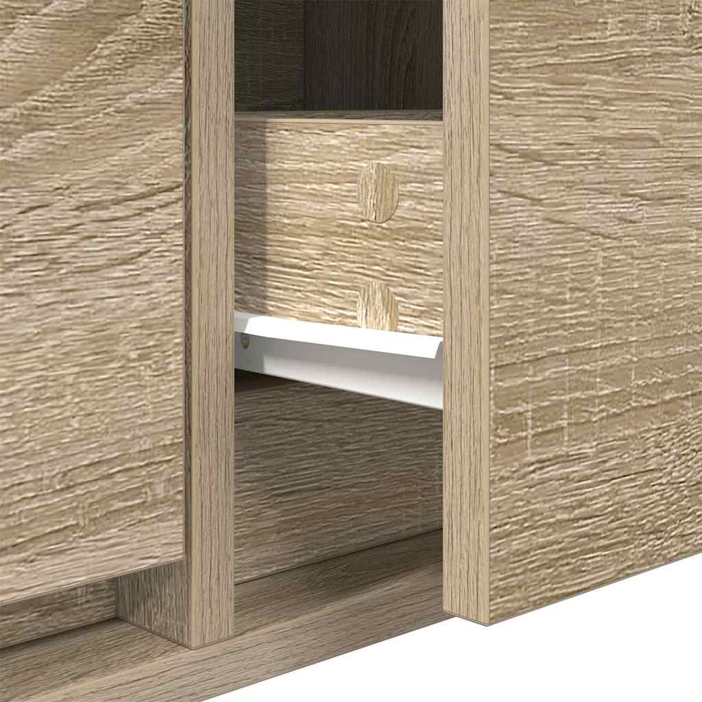 Meuble TV Chêne sonoma 100 x 31 x 25.5 cm Bois d'ingénierie - XIOS
