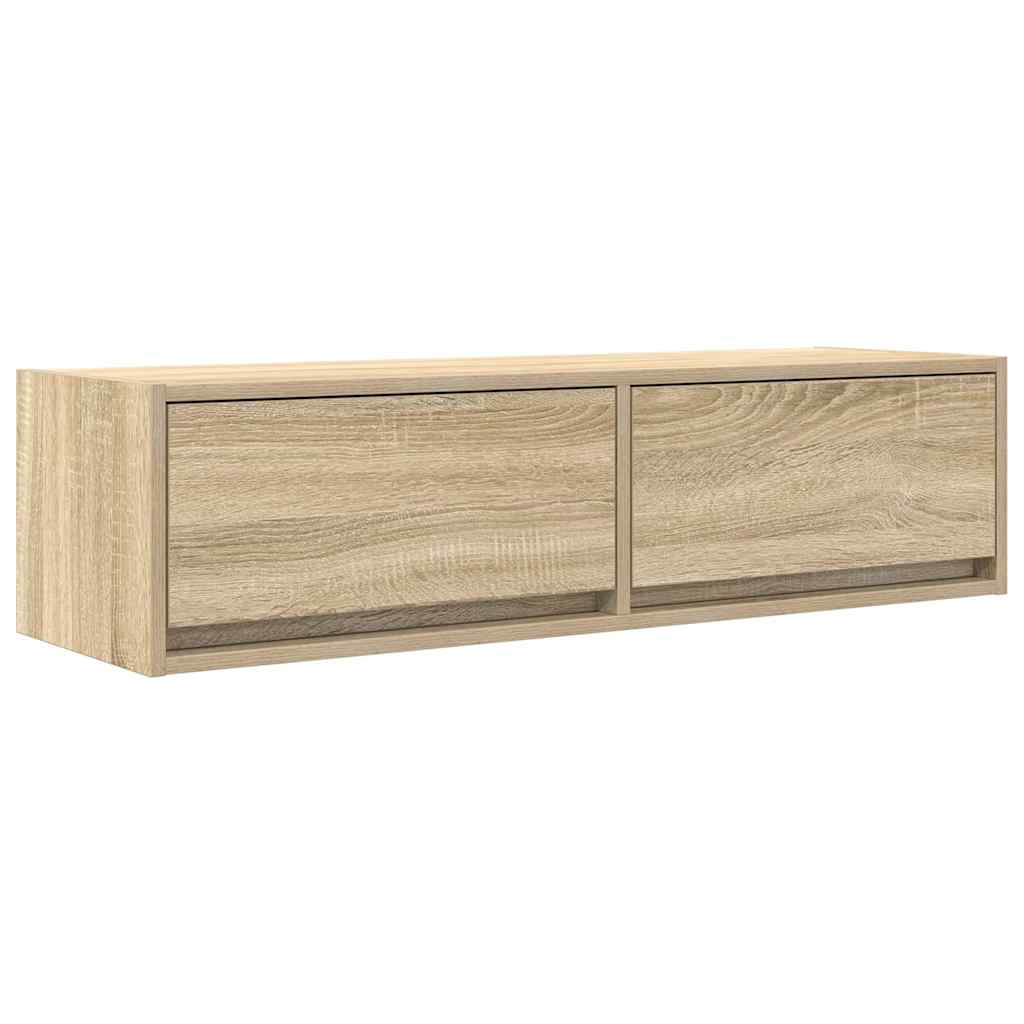 Meuble TV Chêne sonoma 100 x 31 x 25.5 cm Bois d'ingénierie - XIOS