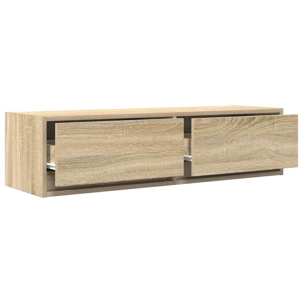 Meuble TV Chêne sonoma 100 x 31 x 25.5 cm Bois d'ingénierie - XIOS