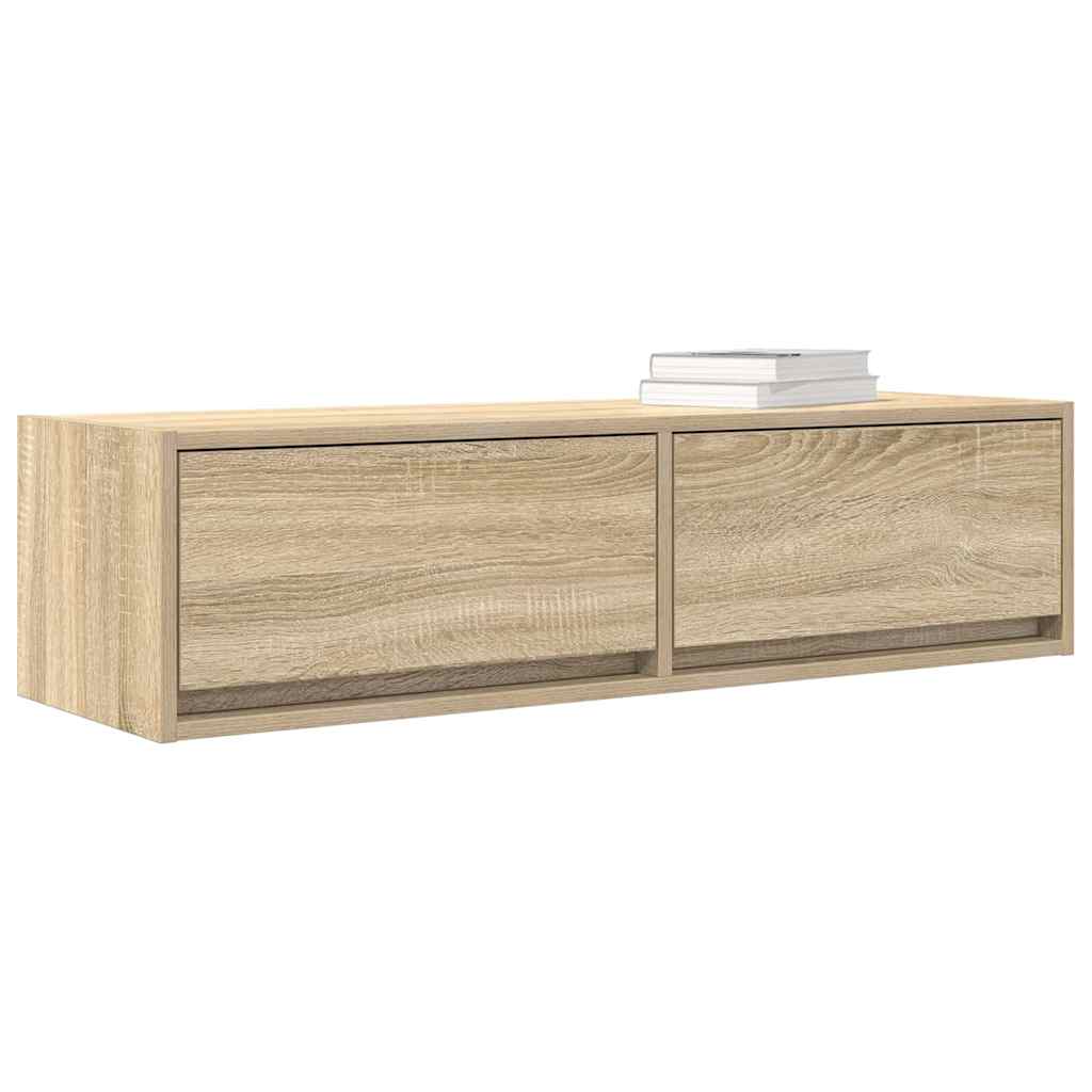 Meuble TV Chêne sonoma 100 x 31 x 25.5 cm Bois d'ingénierie - XIOS