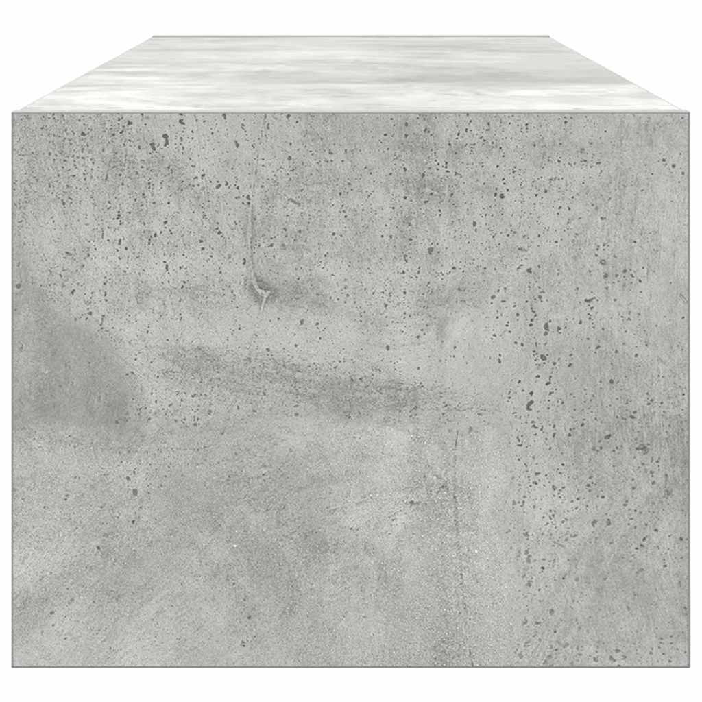 Meuble TV Gris béton 100 x 31 x 25.5 cm Bois d'ingénierie - XIOS
