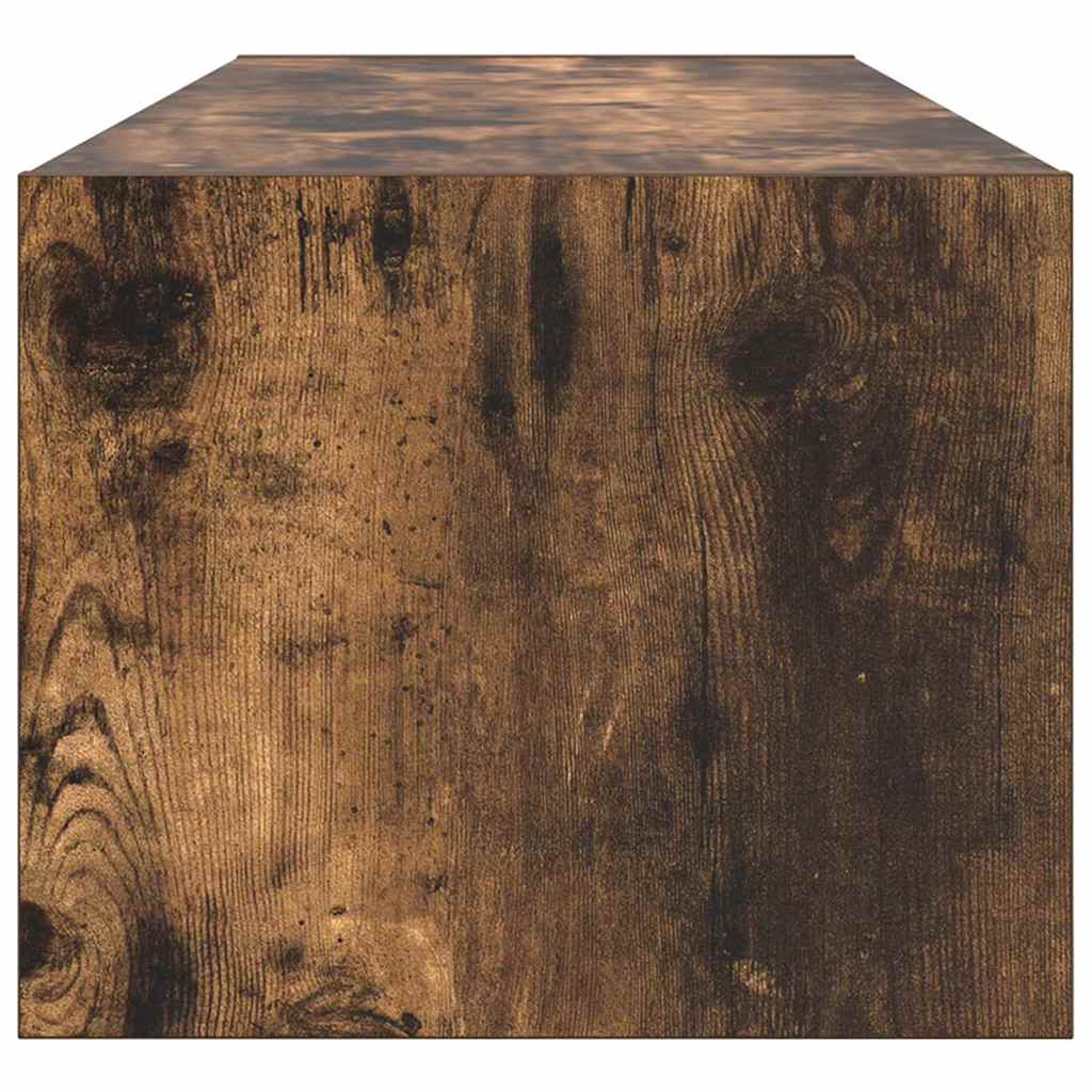 Meuble TV Chêne fumé 100 x 31 x 25.5 cm Bois d'ingénierie - XIOS