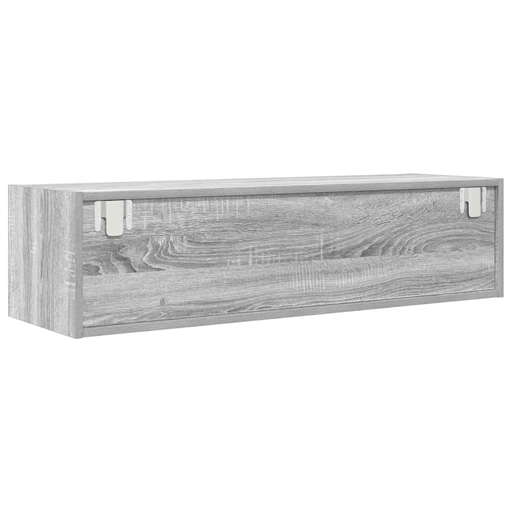 Meuble TV Sonoma gris 100 x 31 x 25.5 cm Bois d'ingénierie - XIOS