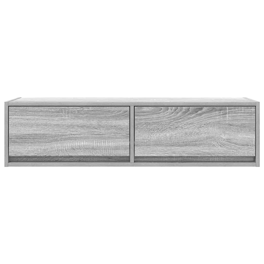 Meuble TV Sonoma gris 100 x 31 x 25.5 cm Bois d'ingénierie - XIOS