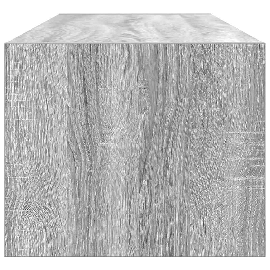 Meuble TV Sonoma gris 100 x 31 x 25.5 cm Bois d'ingénierie - XIOS