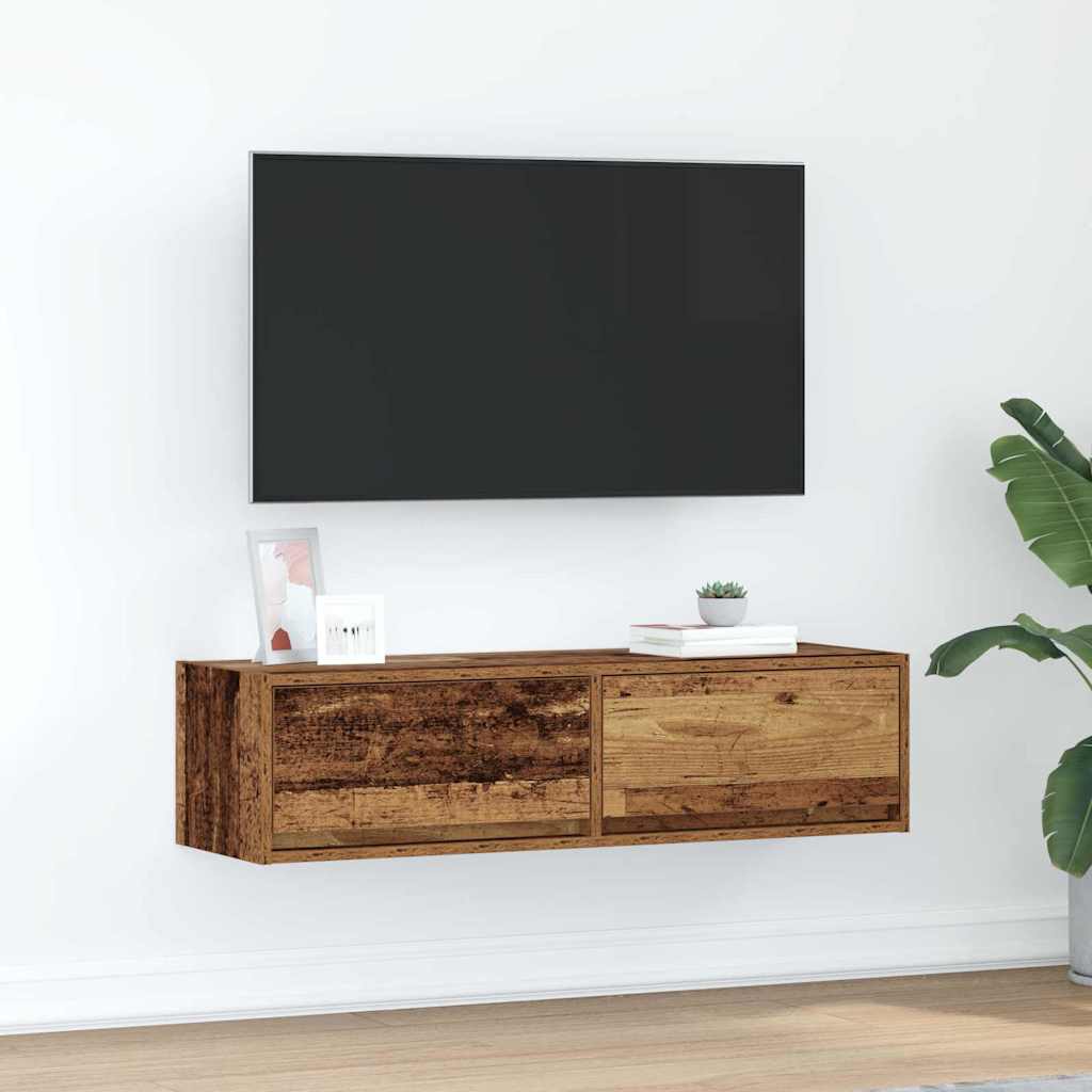 Meuble TV Bois ancien 100 x 31 x 25.5 cm Bois d'ingénierie - XIOS