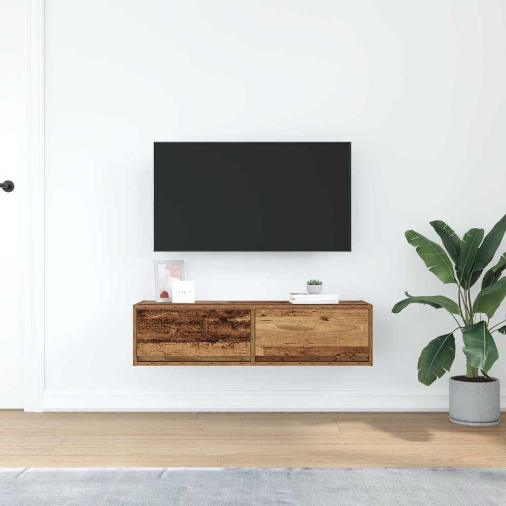 Meuble TV Bois ancien 100 x 31 x 25.5 cm Bois d'ingénierie - XIOS