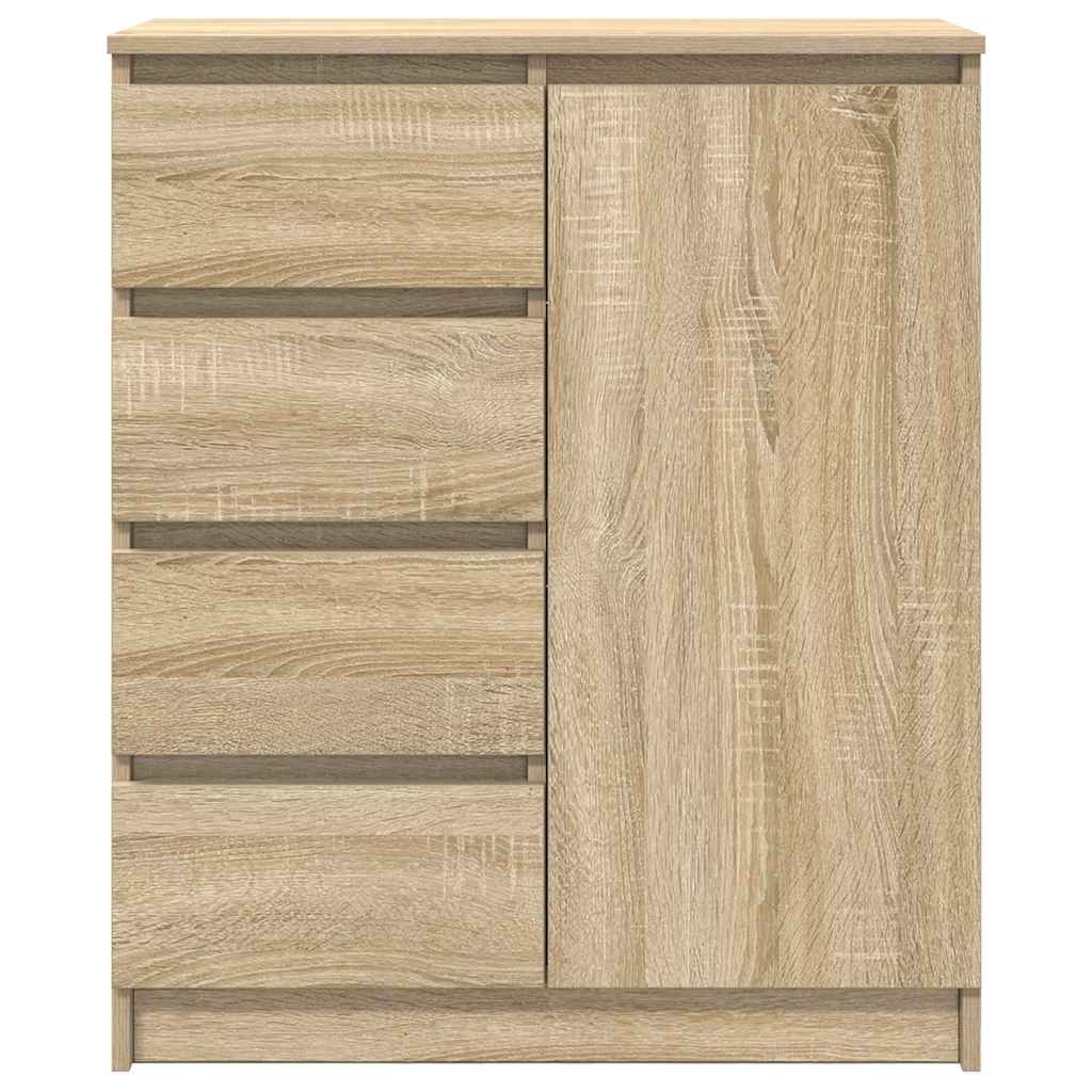 Buffet avec tiroirs chêne sonoma 71x35x84 cm bois d'ingénierie - XIOS