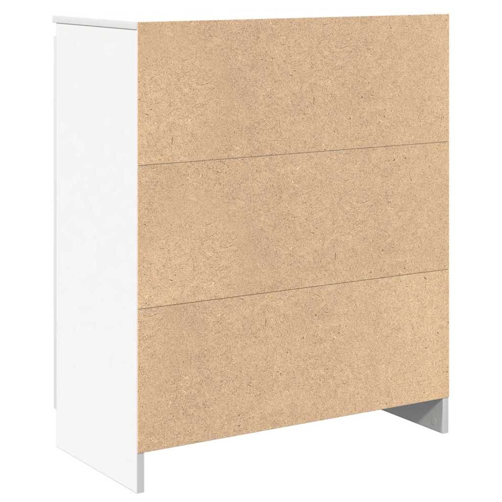 Buffet avec tiroir blanc 71x35x84 cm bois d'ingénierie - XIOS