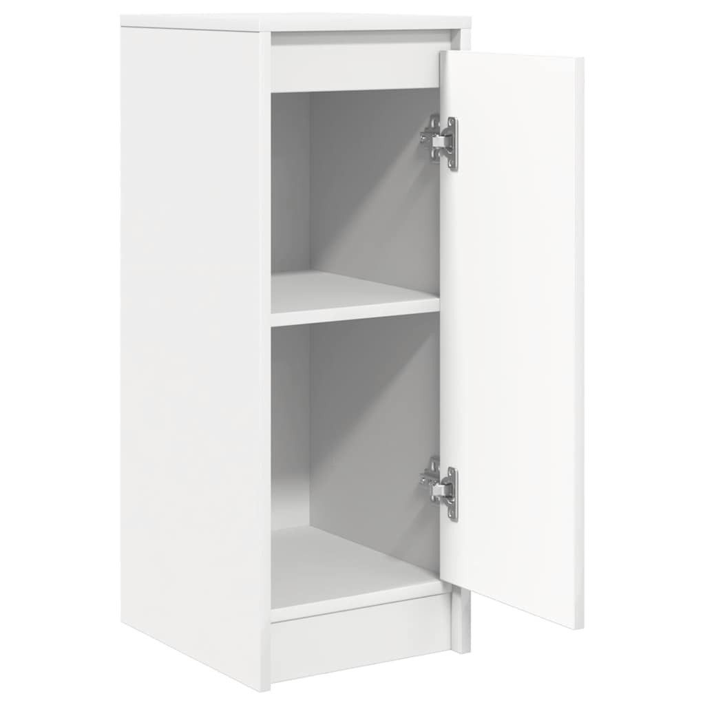 Buffet blanc 29,5x34x76 cm bois d'ingénierie - XIOS