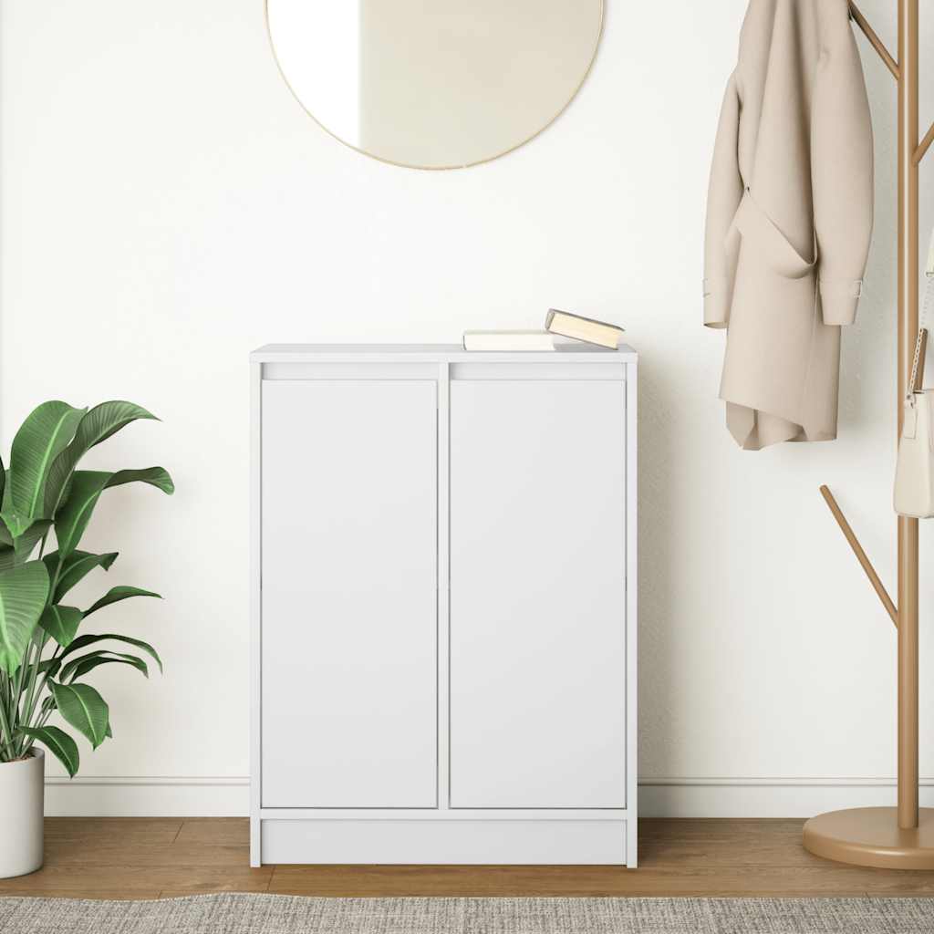 Buffet blanc 57x34x76 cm bois d'ingénierie - XIOS