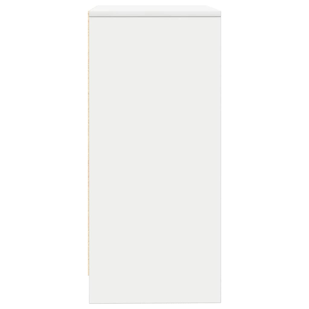 Buffet blanc 57x34x76 cm bois d'ingénierie - XIOS