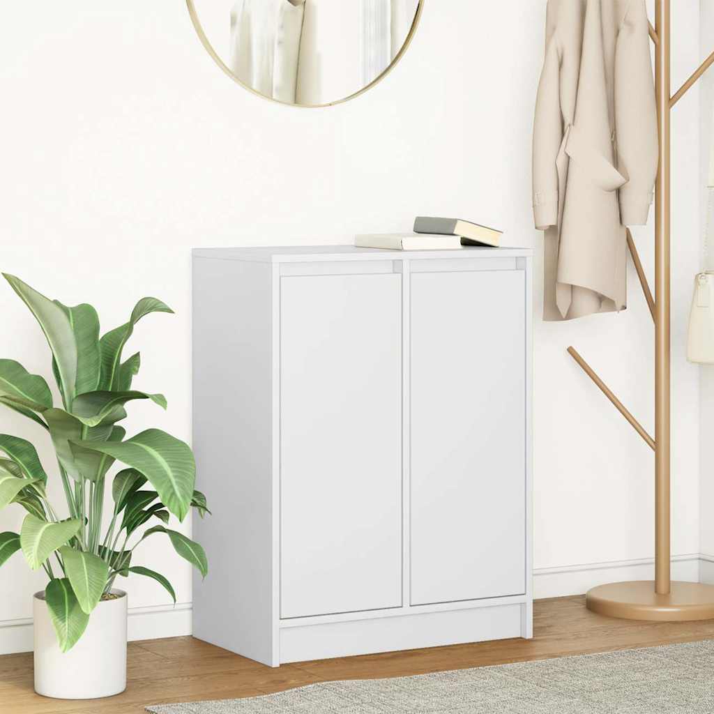 Buffet blanc 57x34x76 cm bois d'ingénierie - XIOS