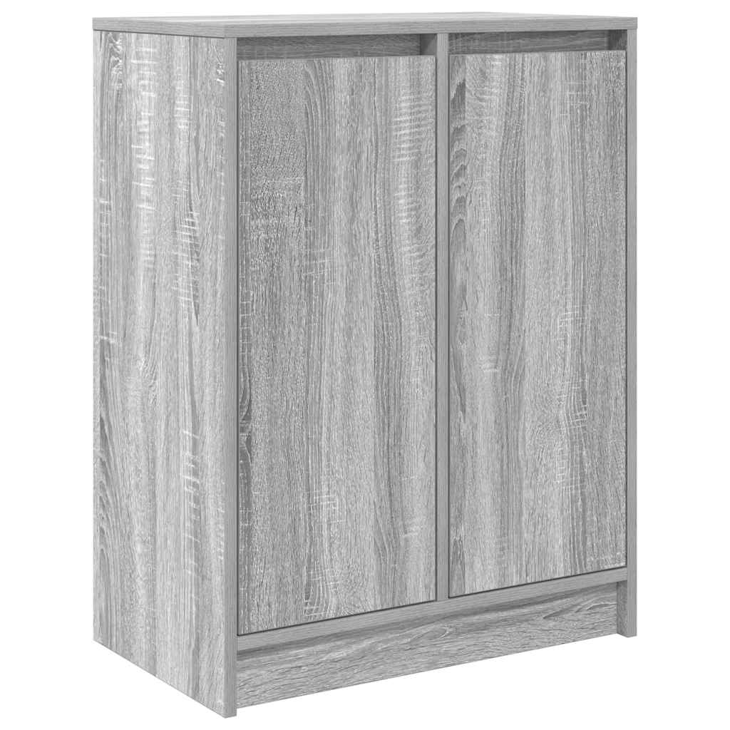 Buffet sonoma gris 57x34x76 cm bois d'ingénierie - XIOS