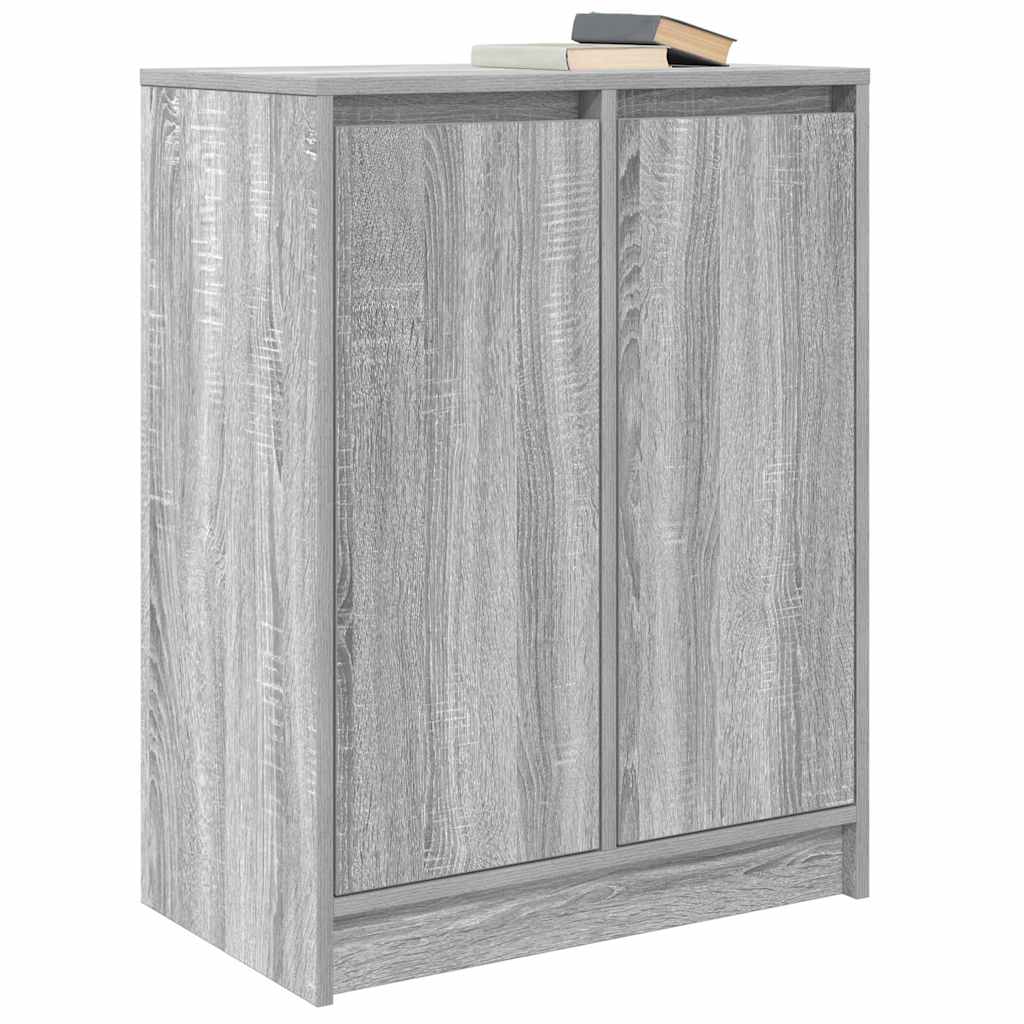 Buffet sonoma gris 57x34x76 cm bois d'ingénierie - XIOS