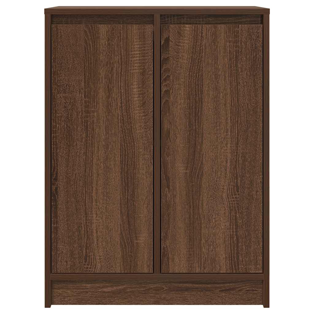 Buffet chêne marron 57x34x76 cm bois d'ingénierie - XIOS