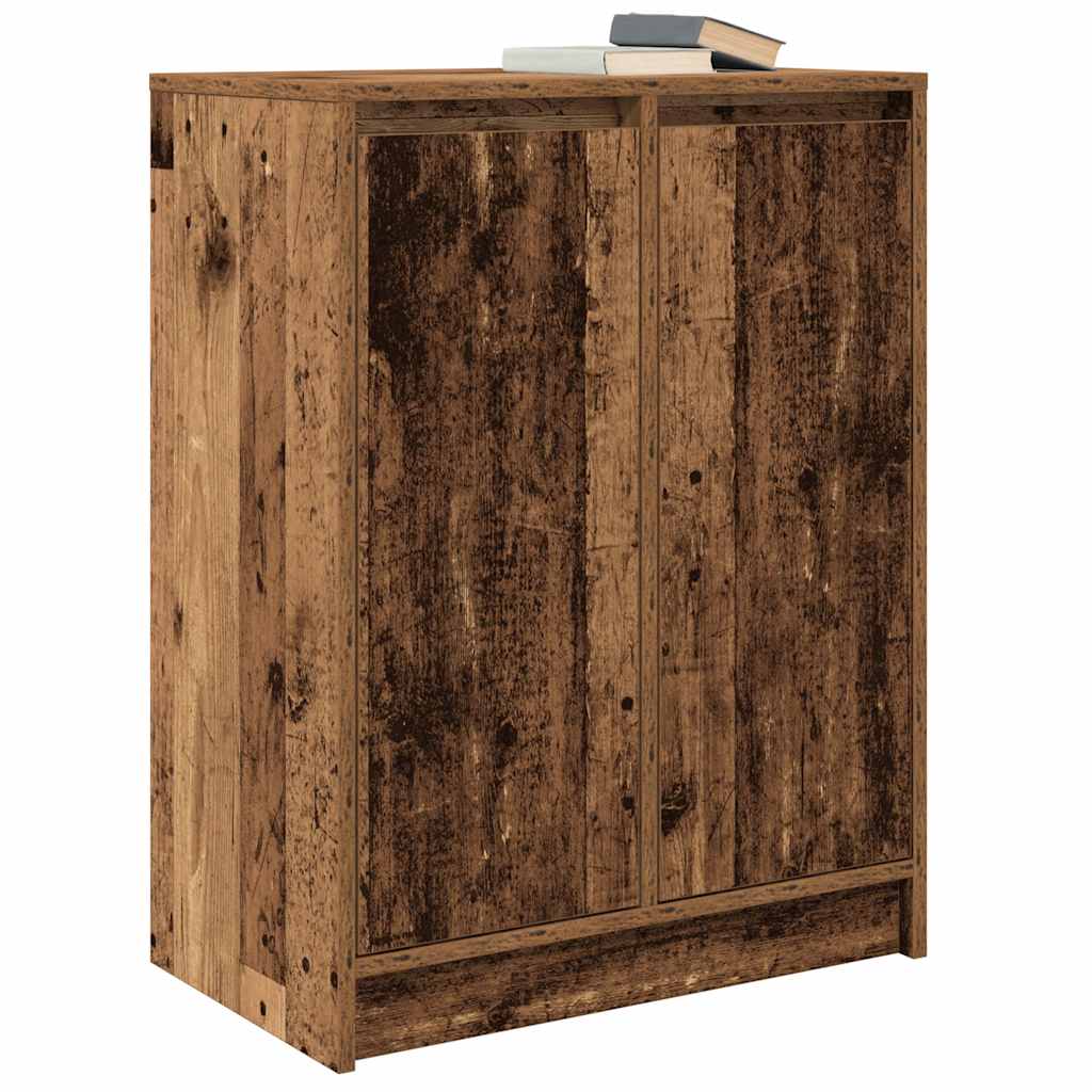 Buffet vieux bois 57x34x76 cm bois d'ingénierie - XIOS