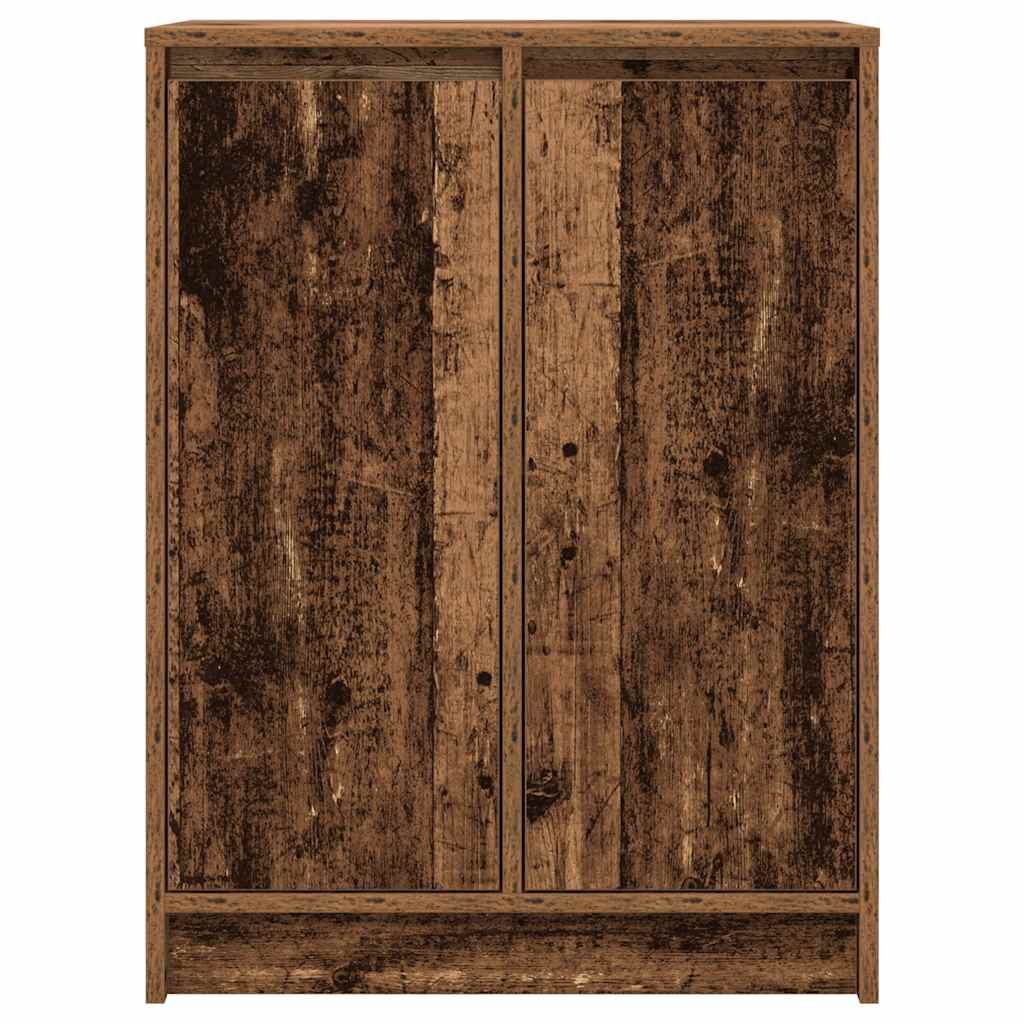 Buffet vieux bois 57x34x76 cm bois d'ingénierie - XIOS