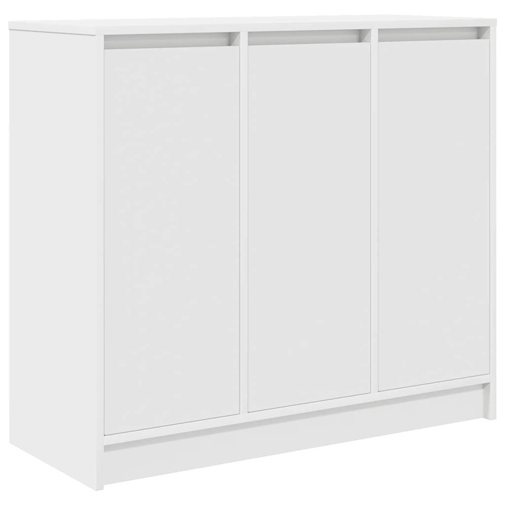 Buffet blanc 85x34x76 cm bois d’ingénierie - XIOS