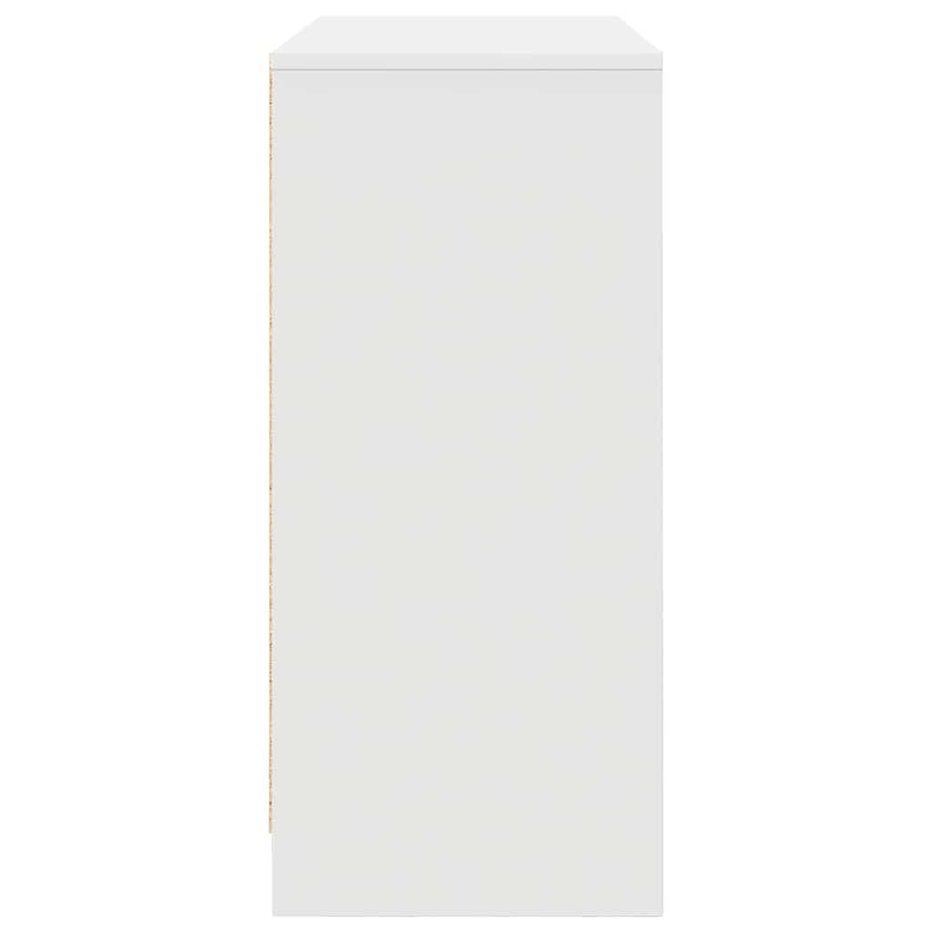 Buffet blanc 85x34x76 cm bois d’ingénierie - XIOS