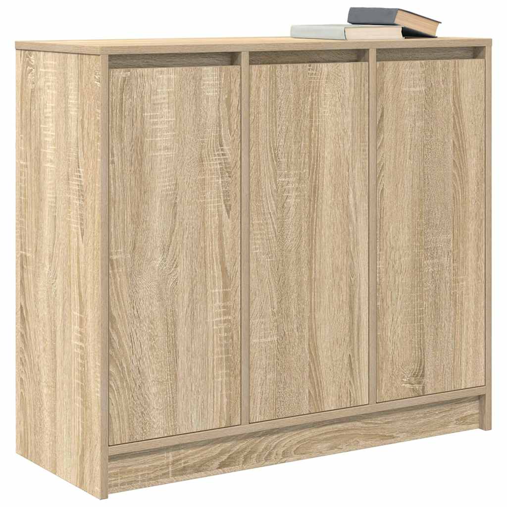 Buffet chêne sonoma 85x34x76 cm bois d'ingénierie - XIOS