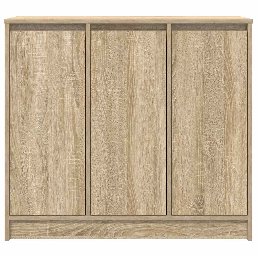 Buffet chêne sonoma 85x34x76 cm bois d'ingénierie - XIOS