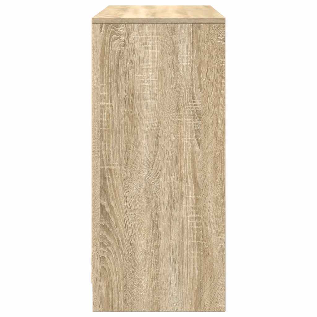 Buffet chêne sonoma 85x34x76 cm bois d'ingénierie - XIOS