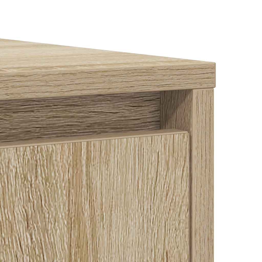 Buffet chêne sonoma 85x34x76 cm bois d'ingénierie - XIOS