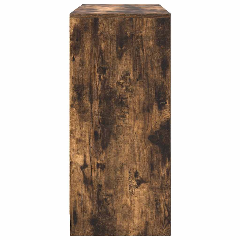 Buffet chêne fumé 85x34x76 cm bois d'ingénierie - XIOS