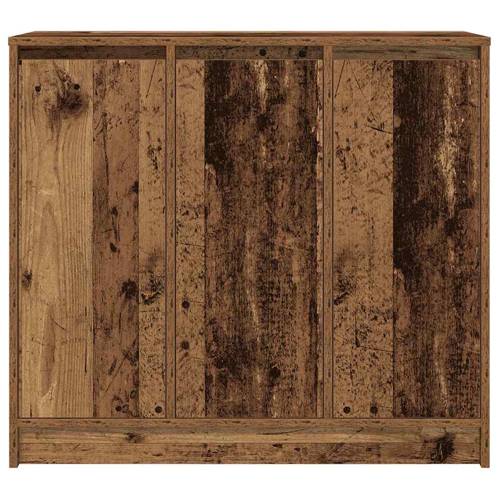 Buffet vieux bois 85x34x76 cm bois d'ingénierie - XIOS