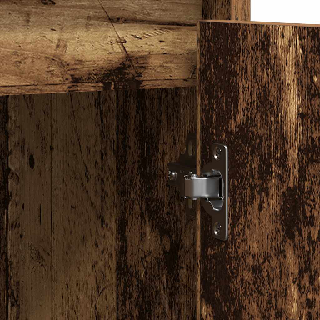 Buffet vieux bois 85x34x76 cm bois d'ingénierie - XIOS