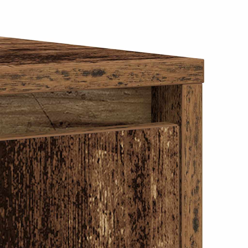 Buffet vieux bois 85x34x76 cm bois d'ingénierie - XIOS