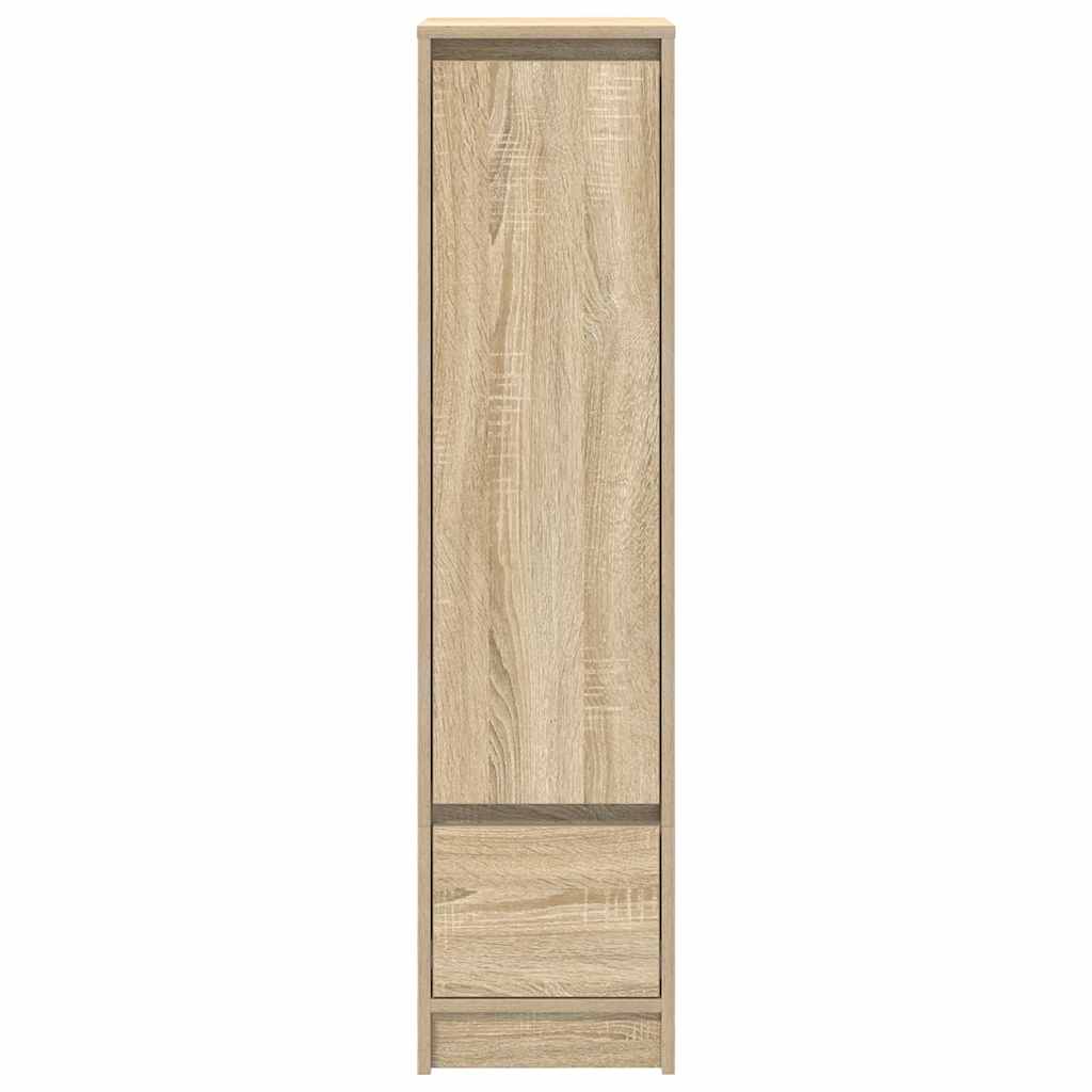 Buffet haut chêne sonoma 29,5x34x119,5 cm bois d'ingénierie - XIOS