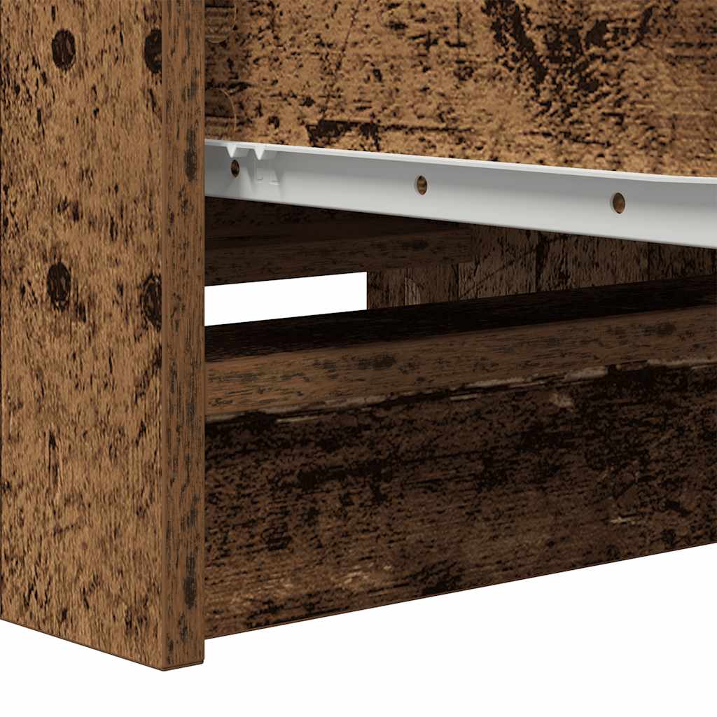 Buffet vieux bois 37,5x35x99 cm bois d'ingénierie - XIOS