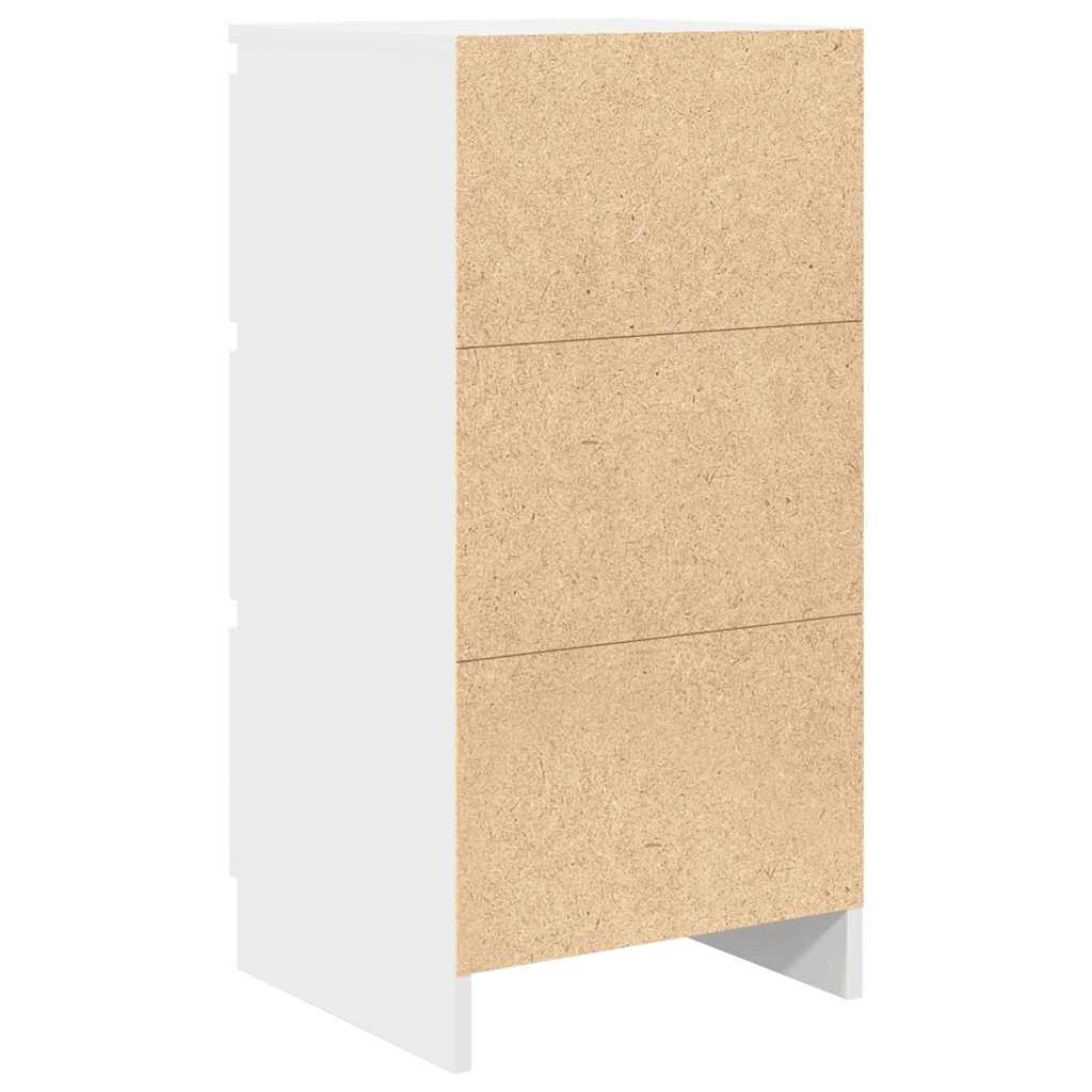 Buffet blanc 37,5x35x76 cm bois d'ingénierie - XIOS