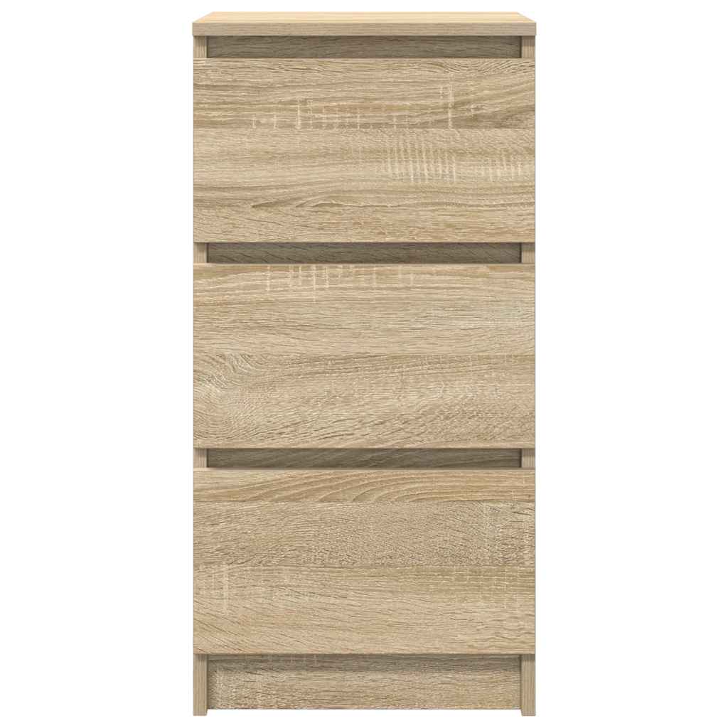 Buffet chêne sonoma 37,5x35x76 cm bois d'ingénierie - XIOS