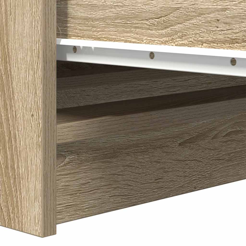 Buffet chêne sonoma 37,5x35x76 cm bois d'ingénierie - XIOS
