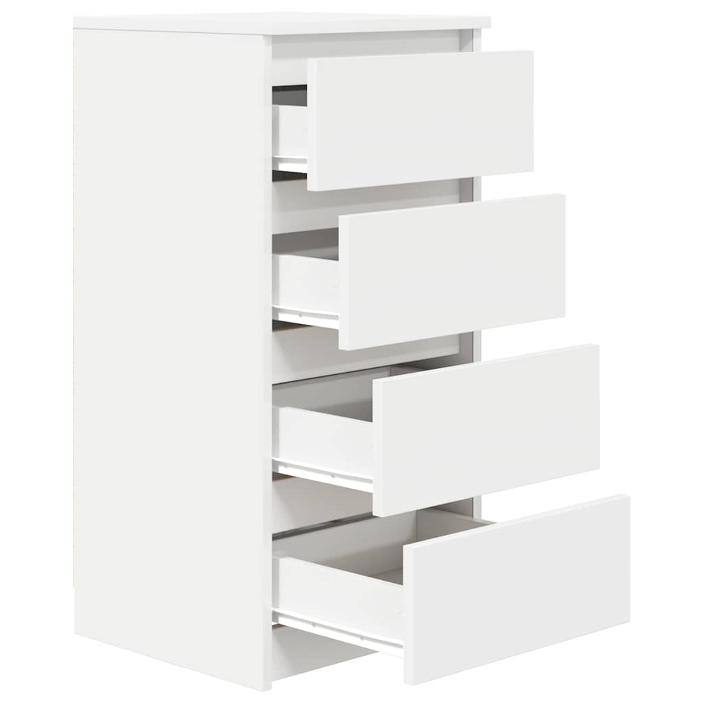 Buffet blanc 37,5x35x76 cm bois d'ingénierie - XIOS