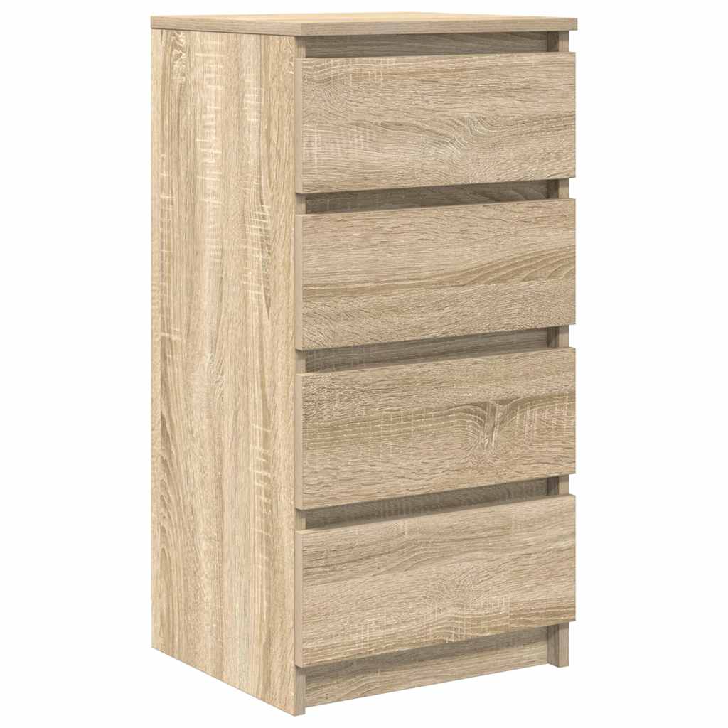 Buffet chêne sonoma 37,5x35x76 cm bois d'ingénierie - XIOS