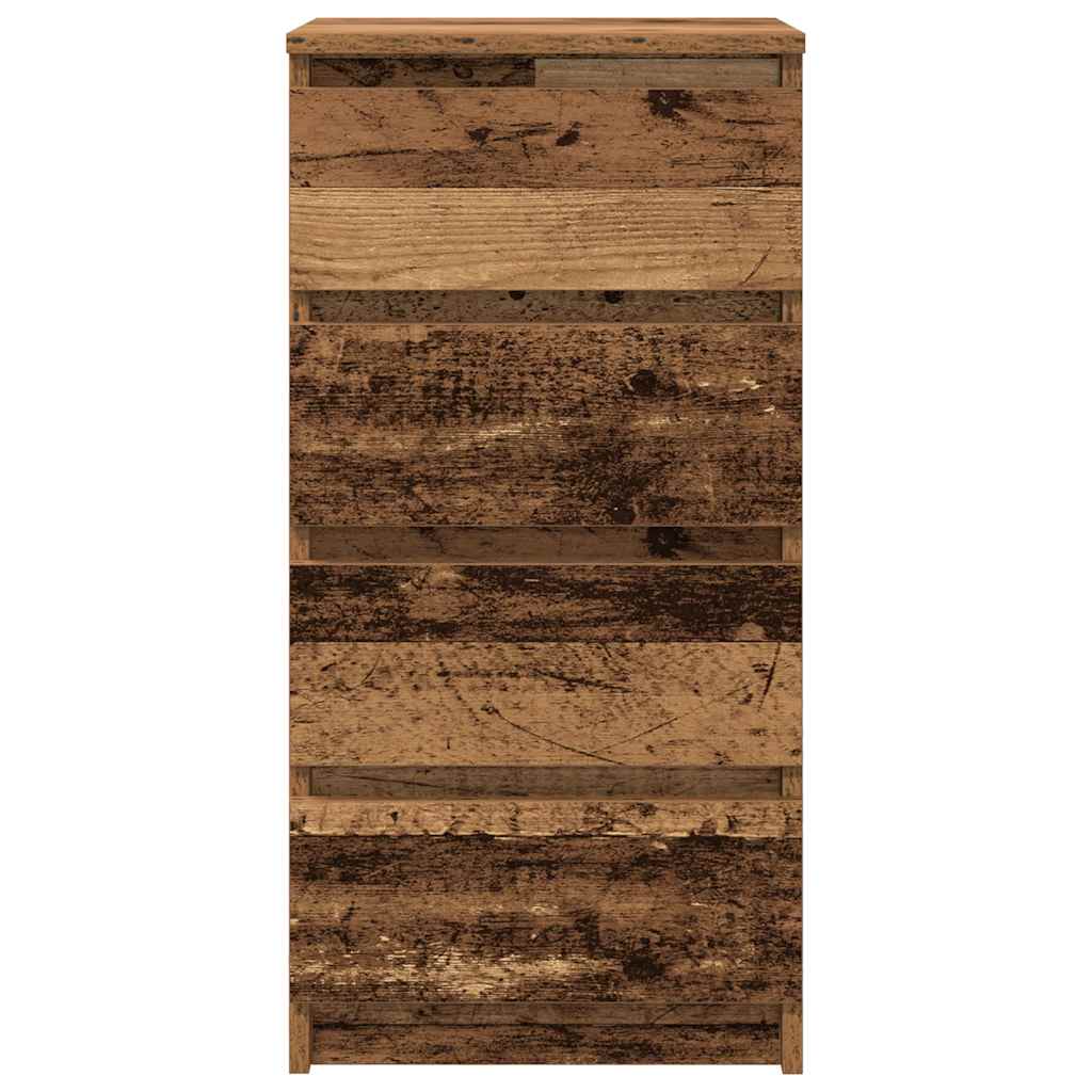 Buffet vieux bois 37,5x35x76 cm bois d'ingénierie - XIOS