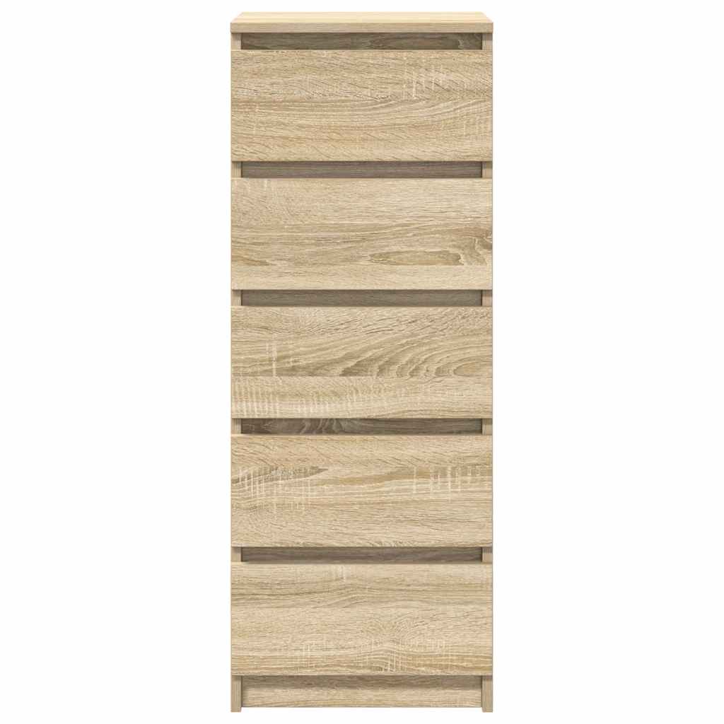Buffet avec tiroirs chêne sonoma 37,5x35x99 cm bois ingénierie - XIOS