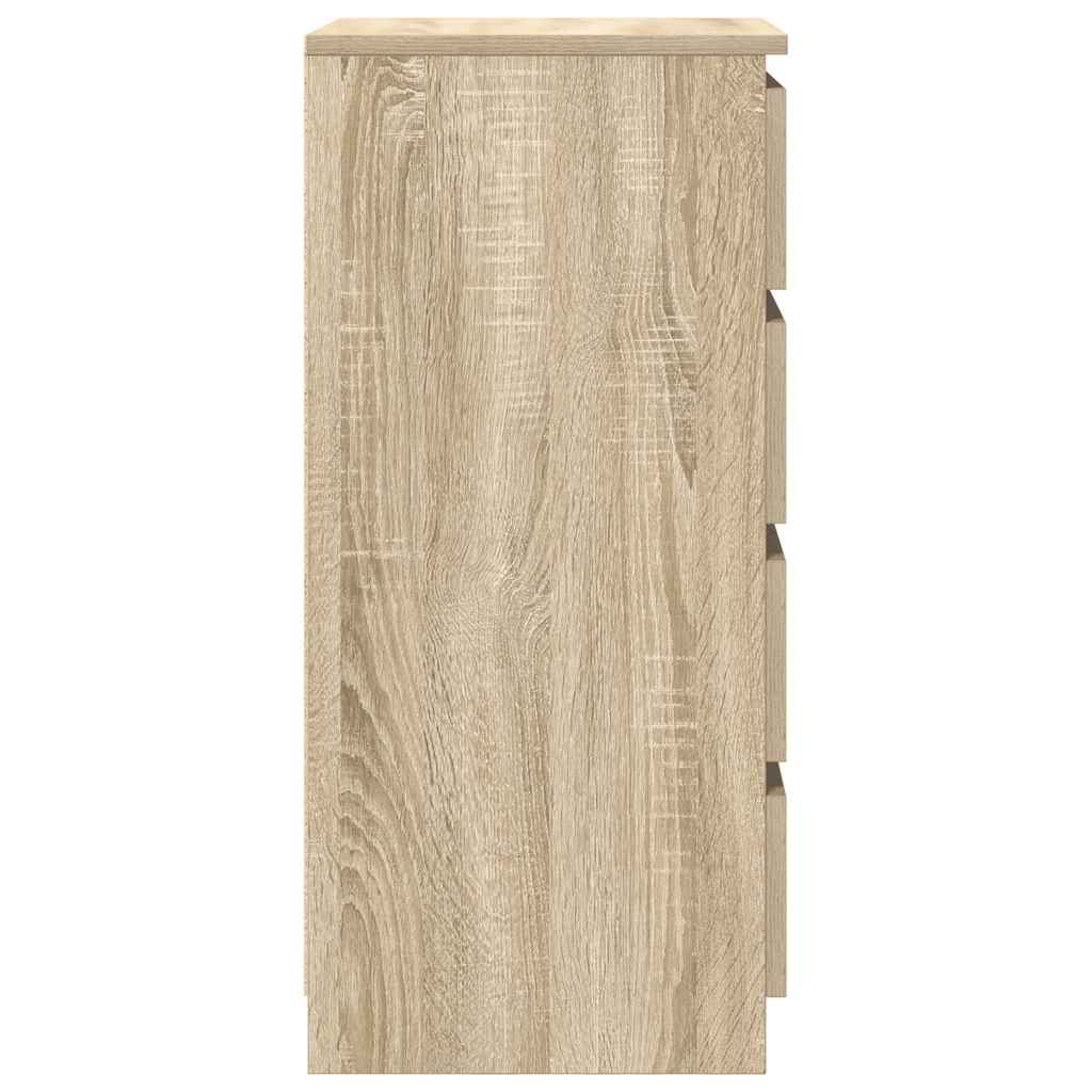 Buffet avec tiroirs chêne sonoma 37,5x35x99 cm bois ingénierie - XIOS