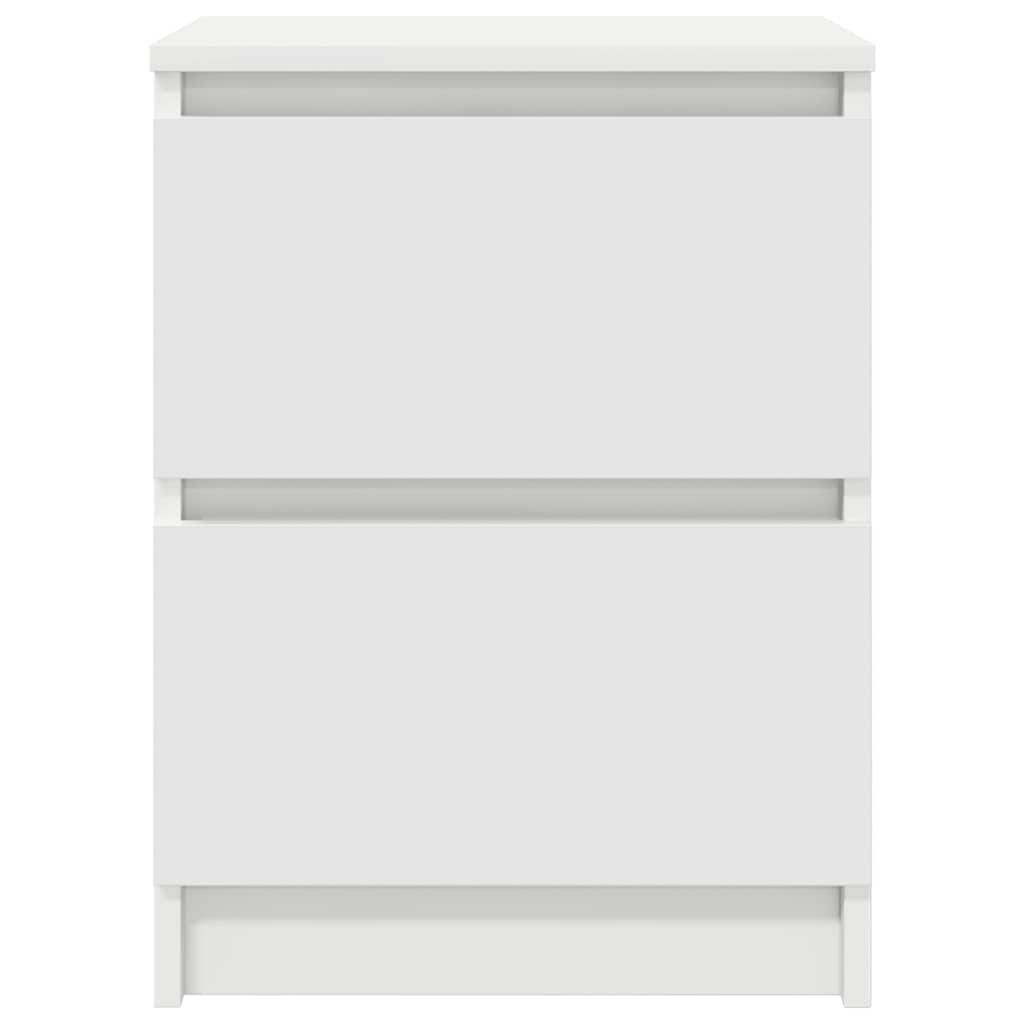 Meuble TV blanc 40x35x54 cm bois d'ingénierie - XIOS